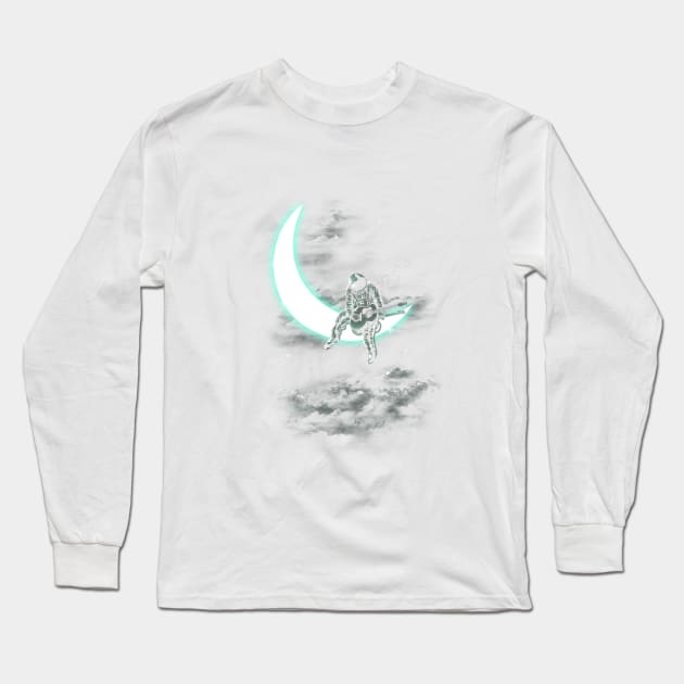 The Moon Song Long Sleeve T-Shirt by DANDINGEROZZ